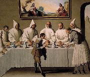 Francisco de Zurbaran San Hugo en el Refectorio oil painting reproduction